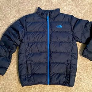 The North Face Boys Blue Puffer Jacket